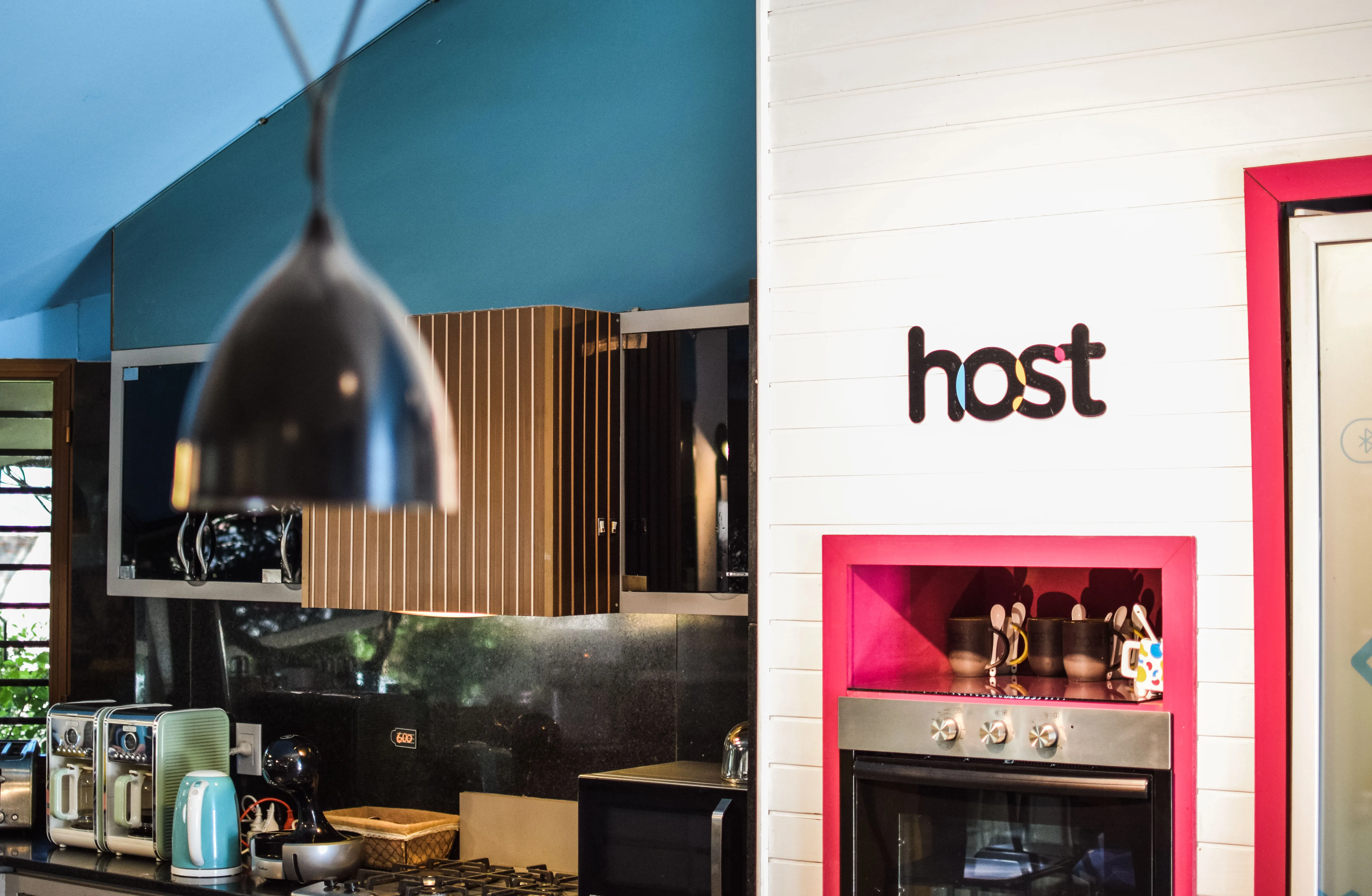 Cocina equipada de Host Villa Belgrano