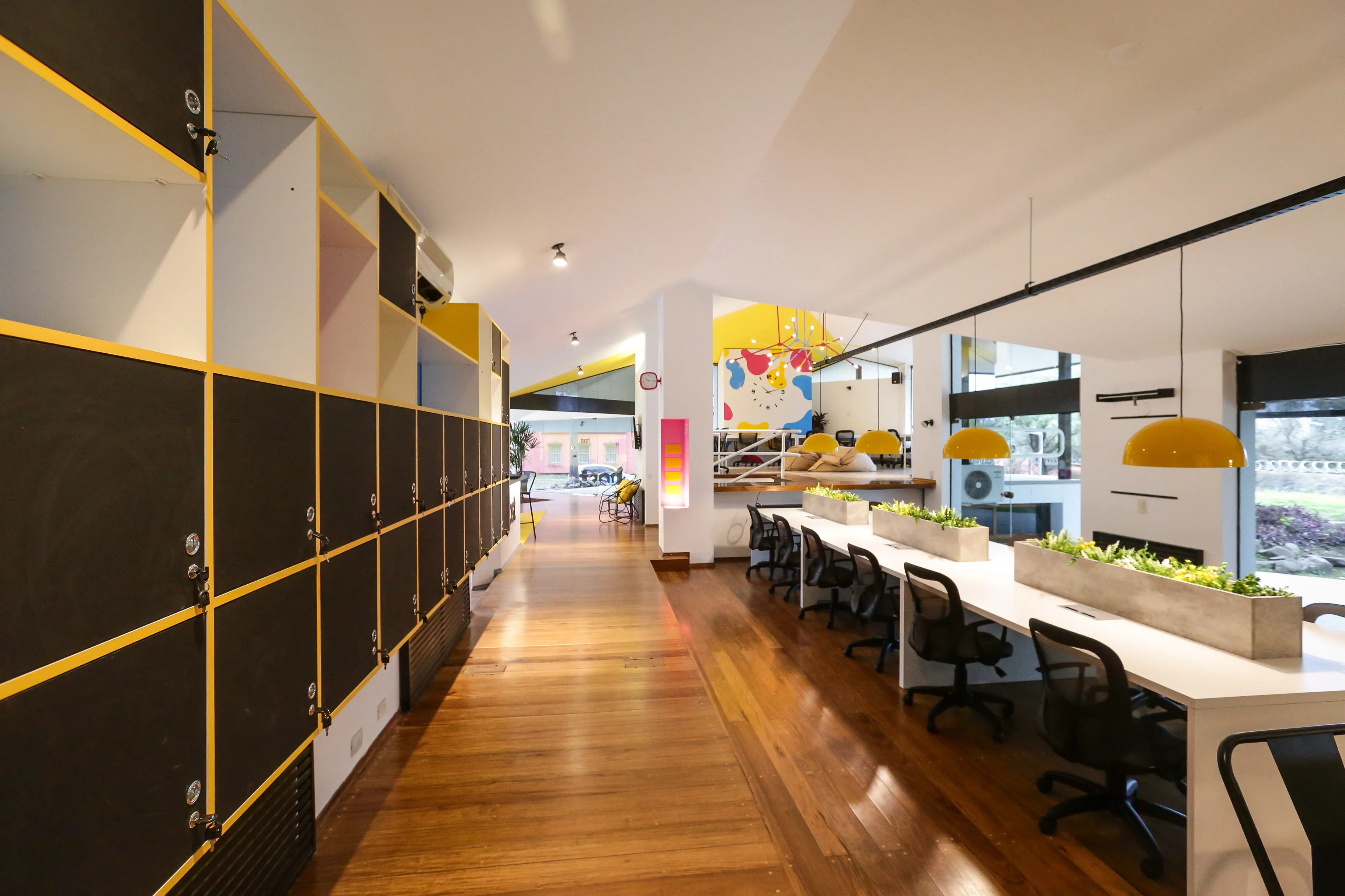 Lockers personales en Host Villa Belgrano